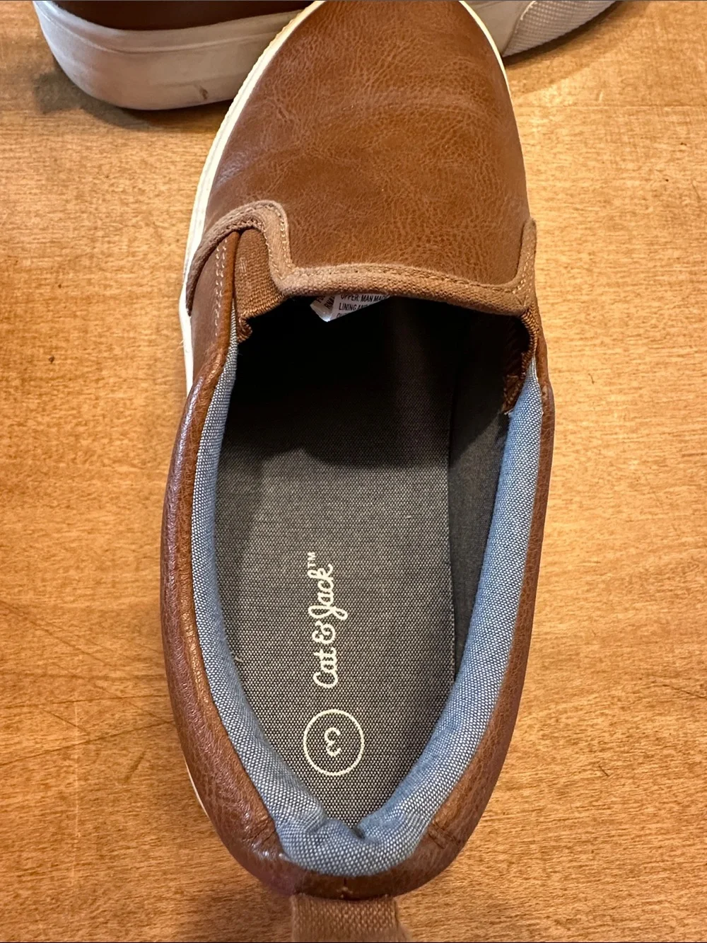 Cat & Jack Slip-On Boy’s Shoe in Brown